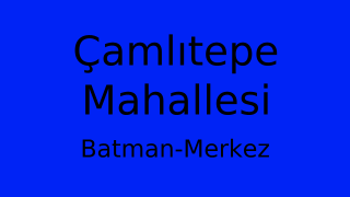 Çamlıtepe Mahallesi Thumbnail