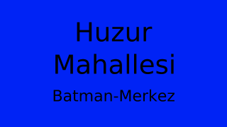 Huzur Mahallesi Thumbnail