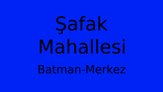 Şafak Mahallesi Thumbnail