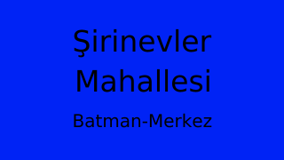Şirinevler Mahallesi Thumbnail