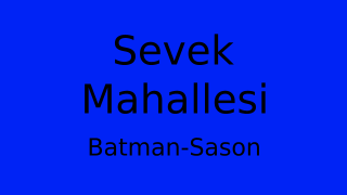 Sevek Mahallesi Thumbnail