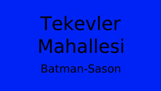 Tekevler Mahallesi Thumbnail