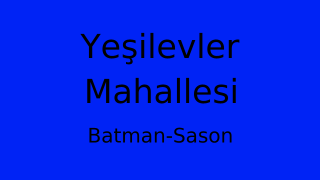 Yeşilevler Mahallesi Thumbnail
