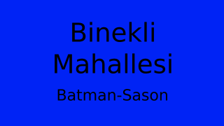 Binekli Mahallesi Thumbnail