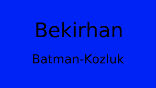 Bekirhan, Kozluk, Batman Thumbnail