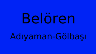 Belören, Gölbaşı, Adıyaman Thumbnail