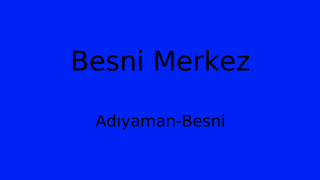 Besni Belediyesi, Adıyaman Thumbnail