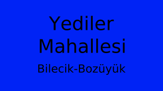 Yediler Mahallesi Thumbnail