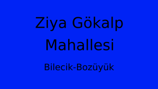 Ziya Gökalp Mahallesi Thumbnail