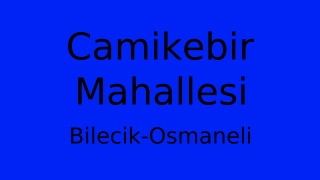 Camikebir Mahallesi Thumbnail