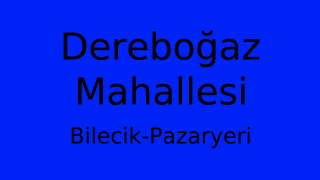 Dereboğaz Mahallesi Thumbnail