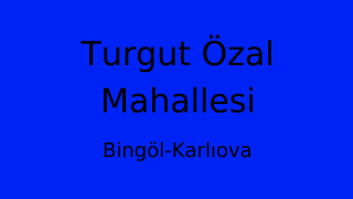 Turgut Özal Mahallesi Thumbnail