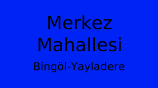 Merkez Mahallesi Thumbnail