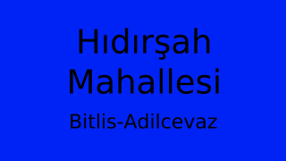 Hıdırşah Mahallesi Thumbnail