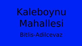 Kaleboynu Mahallesi Thumbnail
