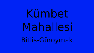 Kümbet Mahallesi Thumbnail