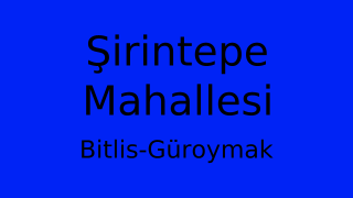 Şirintepe Mahallesi Thumbnail