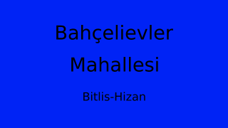 Bahçelievler Mahallesi Thumbnail
