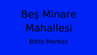 Beş Minare Mahallesi Thumbnail