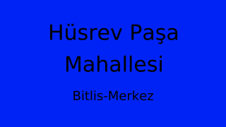 Hüsrev Paşa Mahallesi Thumbnail