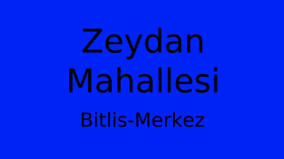 Zeydan Mahallesi Thumbnail