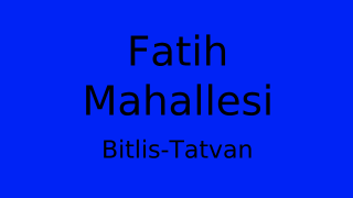 Fatih Mahallesi Thumbnail