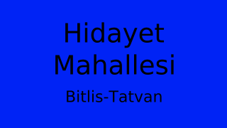 Hidayet Mahallesi Thumbnail