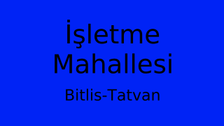 İşletme Mahallesi Thumbnail