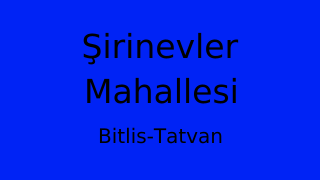 Şirinevler Mahallesi Thumbnail