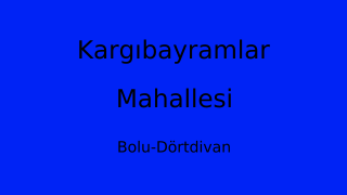 Kargıbayramlar Mahallesi Thumbnail