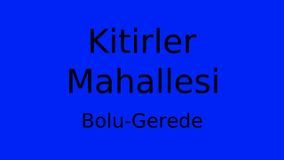 Kitirler Mahallesi Thumbnail