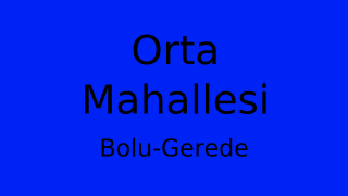 Orta Mahallesi Thumbnail