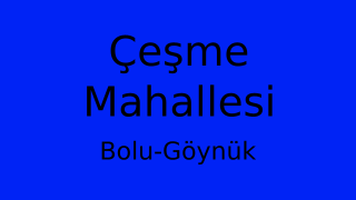 Çeşme Mahallesi Thumbnail