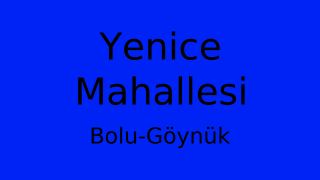 Yenice Mahallesi Thumbnail
