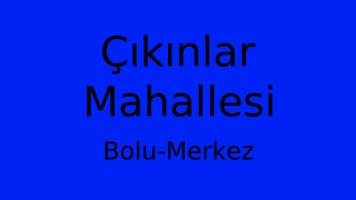 Çıkınlar Mahallesi Thumbnail