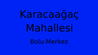 Karacaağaç Mahallesi Thumbnail