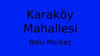 Karaköy Mahallesi Thumbnail