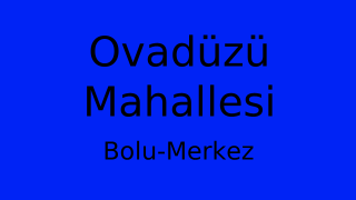 Ovadüzü Mahallesi Thumbnail