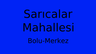 Sarıcalar Mahallesi Thumbnail