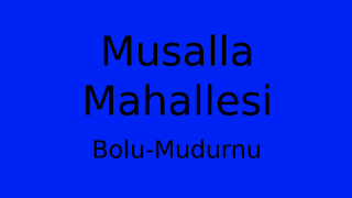 Musalla Mahallesi Thumbnail