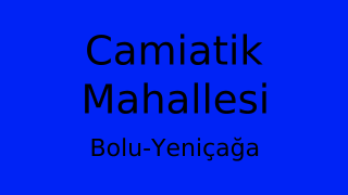 Camiatik Mahallesi Thumbnail