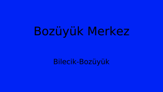 Bozüyük Belediyesi, Bilecik Thumbnail