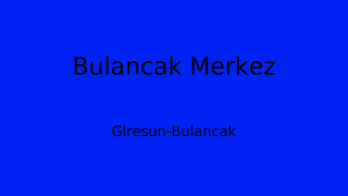 Bulancak Belediyesi, Giresun Thumbnail