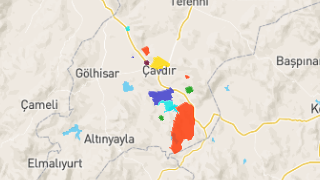 Burdur Çavdır'ın Mahalleleri, Nüfus Bilgileri, Haritalar ve İstatistikler Thumbnail