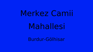 Merkez Camii Mahallesi Thumbnail