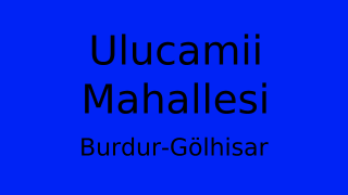 Ulucamii Mahallesi Thumbnail