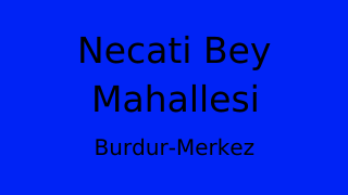 Necati Bey Mahallesi Thumbnail