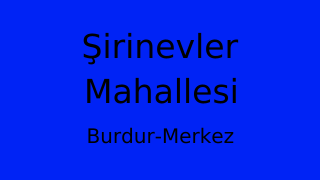 Şirinevler Mahallesi Thumbnail