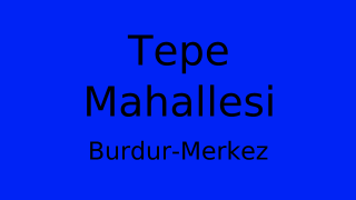Tepe Mahallesi Thumbnail