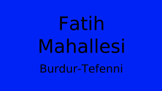 Fatih Mahallesi Thumbnail